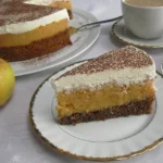 Apfelkuchen ist saftig und süß