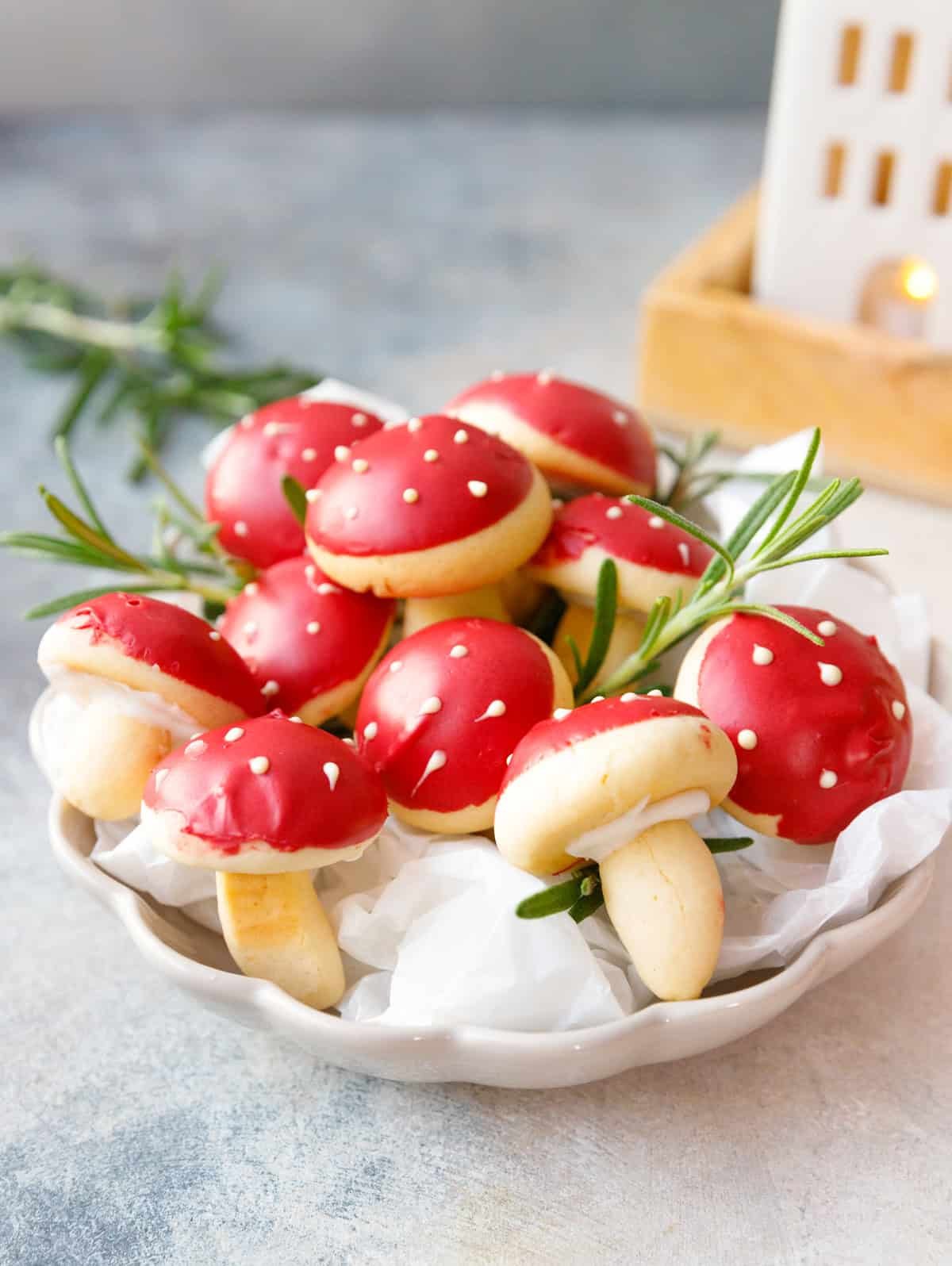 Pilz-Kekse