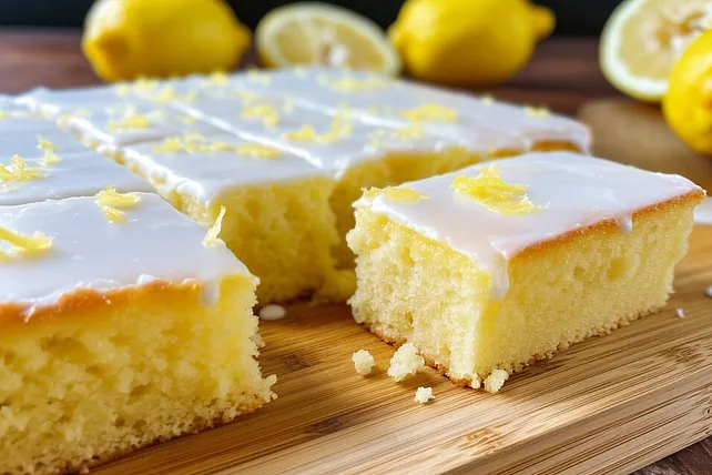 Saftiger Zitronenkuchen