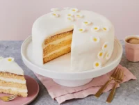 Buttercreme Torte mit Fondant