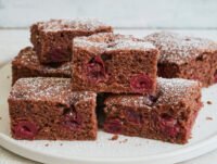 Schoko-Kirschkuchen vom Blech